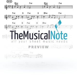 Hazkiri MBD Music Sheet