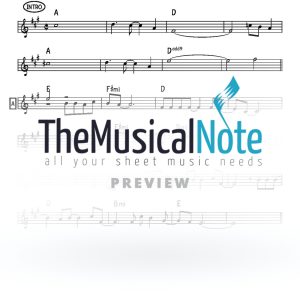 Hearts An Soul MBD Music Sheet