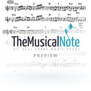 Areivim Yaakov Shwekey Music Sheet