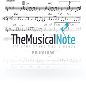 Ribono MBD Music Sheet