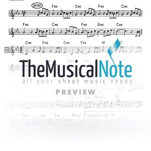 Vanpoho MBD Music Sheet