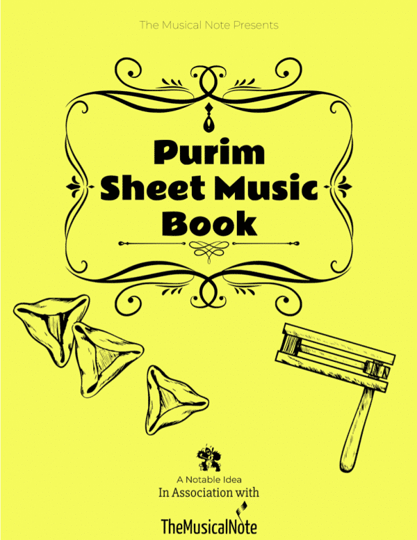 Purim Book Sheet Music Songs